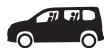 CITROEN Berlingo Van (2023) - Recommendations generales pour les portes latérales coulissantes - 2