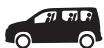 CITROEN Berlingo Van (2023) - Étiquettes en rang 3 - 1