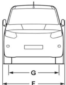 CITROEN Berlingo Van (2023) - Dimensions (en mm) - 4