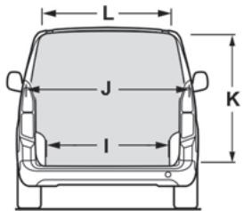 CITROEN Berlingo Van (2023) - Dimensions (en mm) - 9