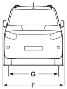 CITROEN Berlingo Van (2023) - Dimensions (en mm) - 18