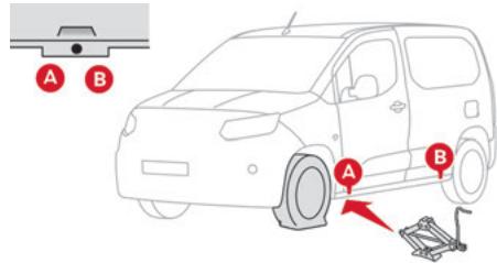CITROEN Berlingo Van (2023) - Roue avec enjoliveur Lors du démontage de la roue, - 1