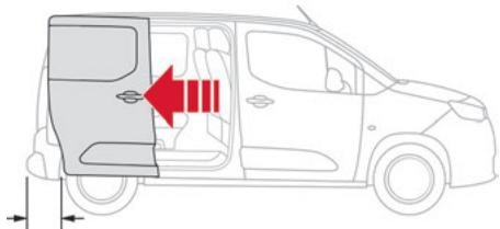 CITROEN Berlingo Van (2023) - Les portes et leurs encombrements - 2