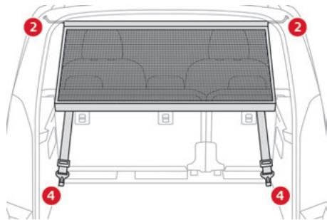 CITROEN Berlingo Van (2023) - Installation derrière le rang 2 - 1