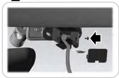 FORD Edge (2021) - Activation du cable de déverrouillage manuel de la position de stationnement (P) - 2