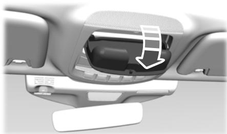 FORD Edge (2021) - Emplacement du porte-lunettes - 1