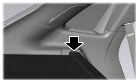FORD Edge (2021) - Installation du couvre-bagages - 1