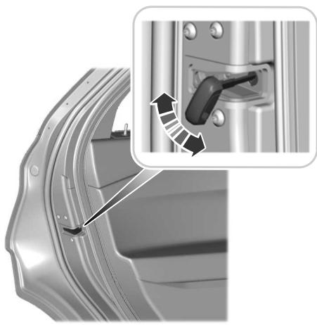 FORD Edge (2021) - VERROUILLAGE SECURITE ENFANTS - 2