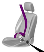 FORD Edge (2021) - BOUCLAGE ET DÉBOUCLAGE DES CEINTURES DE SECURITÉ - 1