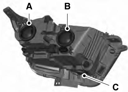 FORD Edge (2021) - Remplacement d'une ampoule de clignotant avant - 1