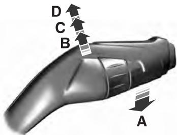 FORD Edge (2021) - Activation et déactivation des essuie-glaces de pare-brise - 1