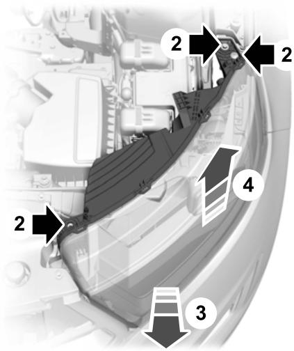 FORD Edge (2021) - Dépose d'un bloc optique - 1