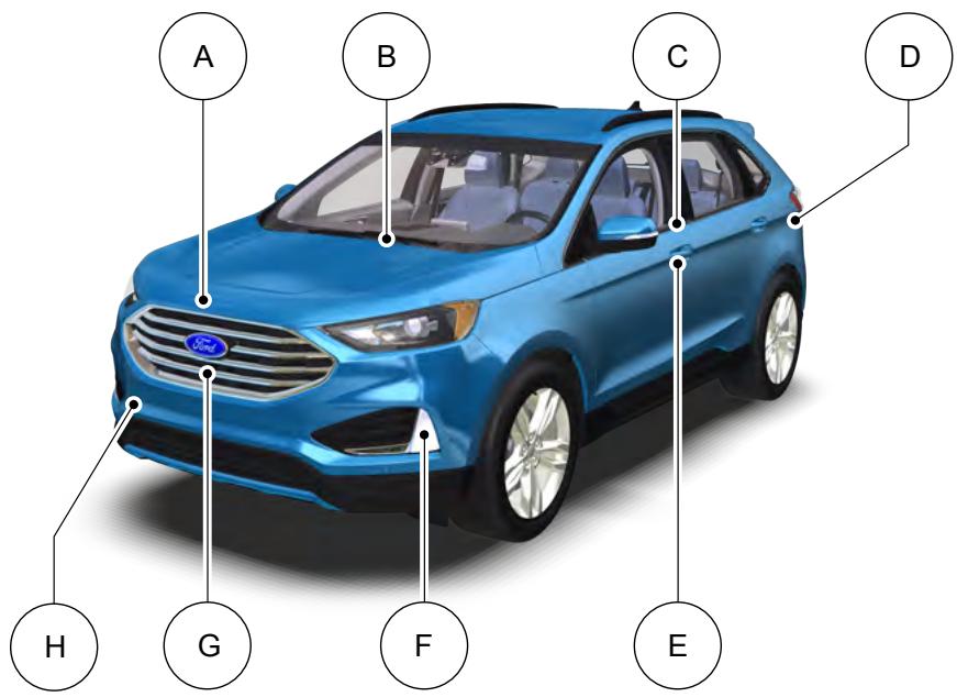 FORD Edge (2021) - HABITACLE DU VÉHICULE - 2