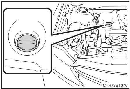 TOYOTA Camry (2023) - Ajout d'huile moteur - 1