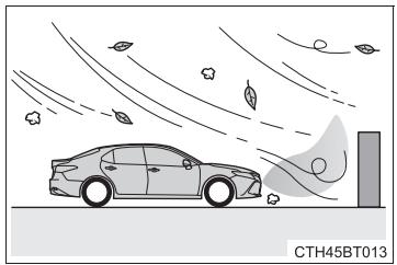 TOYOTA Camry (2023) - ■ Situations dans lesquelles le système peut fonctionner même s'il n'existe aucune probabilité de collision - 2