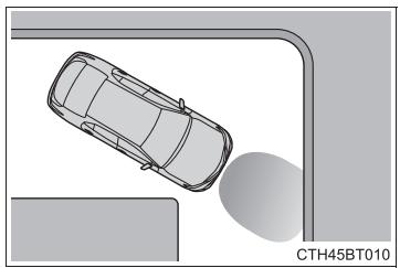TOYOTA Camry (2023) - ■ Situations dans lesquelles le système peut fonctionner même s'il n'existe aucune probabilité de collision - 1