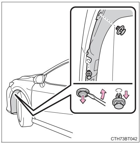 TOYOTA Camry (2023) - Feux de gabarit avant (type à ampoule) - 2