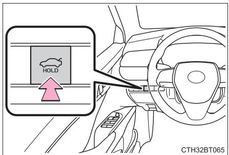 TOYOTA Camry (2023) - Ouverture du coffre depuis l'intérieur du vehicule - 1