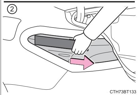 TOYOTA Camry (2023) - ■ Clignotants arrêté (type à ampoule) et deux de gabarit arrêté (type à ampoule) - 6