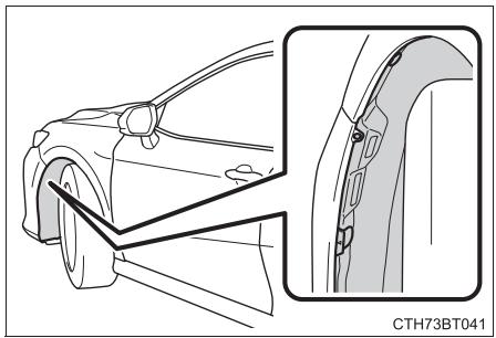 TOYOTA Camry (2023) - Feux de gabarit avant (type à ampoule) - 1
