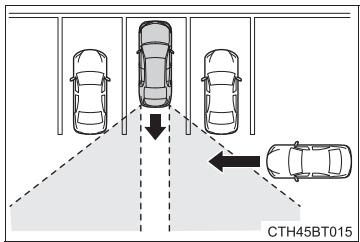TOYOTA Camry (2023) - Conditions dans lesquelles le système ne detecte pas un vehicule - 1