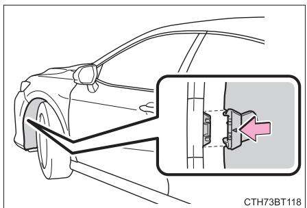 TOYOTA Camry (2023) - Feux de gabarit avant (type à ampoule) - 9