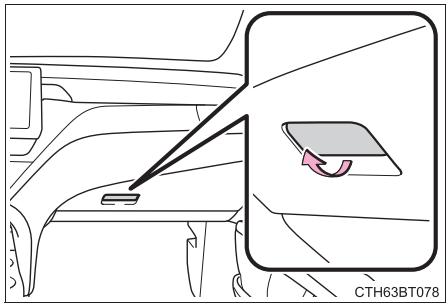 TOYOTA Camry (2023) - Boite à gants - 1