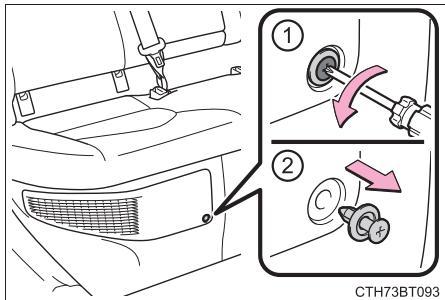 TOYOTA Camry (2023) - Si la poussière et les obstructions ne peuvent pas'être complètement éliminées - 1