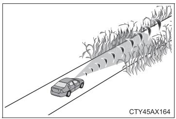 TOYOTA Camry (2023) - ■ Conditions dans lesquelles le système peut fonctionner même en l'absence de risque de collision - 6