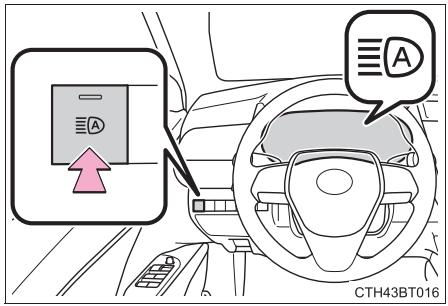 TOYOTA Camry (2023) - Activation des feuels de route automatiques - 1
