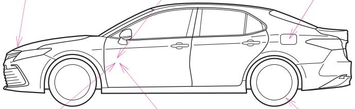 TOYOTA Camry (2023) - FCC ID: PAXPMVE000 NOTE - 1