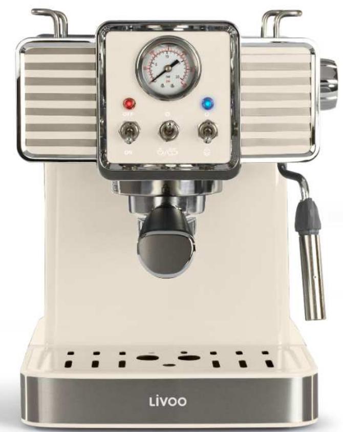 LIVOO DOD174C - Machine à café expresso - 1