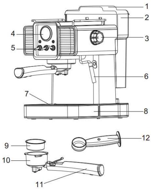 LIVOO DOD174C - Description de l'appareil - 1