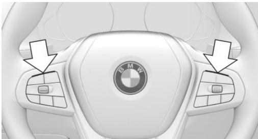 BMW i4 GRAN COUPÉ (2023) - Affichages sur le volant - 1