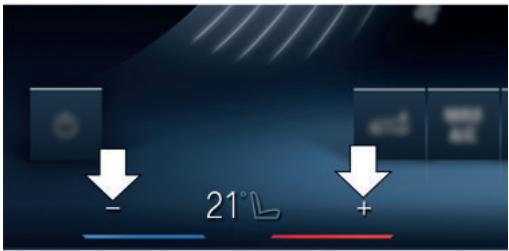 BMW i4 GRAN COUPÉ (2023) - Réglage de la température - 1