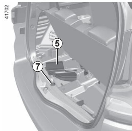 RENAULT Scenic 4 (2016-2020) - Pour remetre la roue de secours C - 1