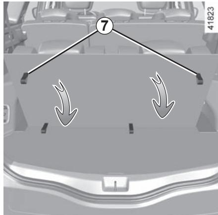RENAULT Scenic 4 (2016-2020) - Pour acceder aux sièges arrêté de troisisième rangée - 1