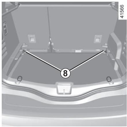 RENAULT Scenic 4 (2016-2020) - FILET DE SÉPARATION DE BAGAGES (3/3) - 1