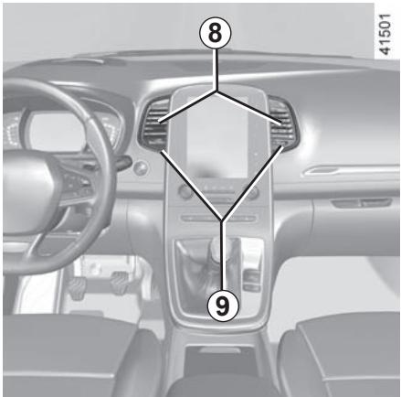 RENAULT Scenic 4 (2016-2020) - AÉRATEURS : sorties d'air (2/2) - 1