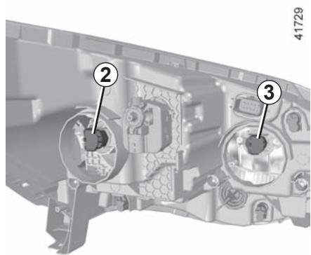 RENAULT Scenic 4 (2016-2020) - Feu de croissement à lampe halogène - 2