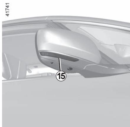 RENAULT Scenic 4 (2016-2020) - Éclaireurs plaque d'immatriculation 14 - 2