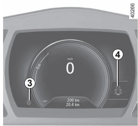 RENAULT Scenic 4 (2016-2020) - Alarme sonore d'oubli d'éclairage - 1