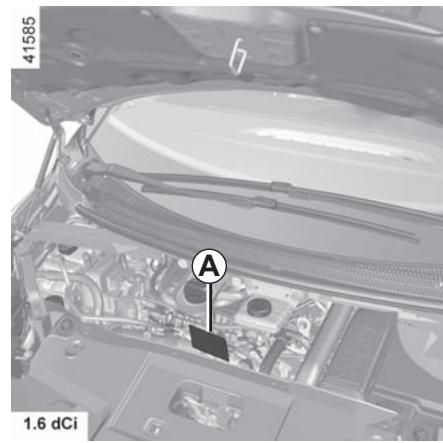RENAULT Scenic 4 (2016-2020) - PLAQUES D'IDENTIFICATION MOTEUR (2/2) - 4