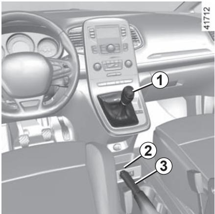 RENAULT Scenic 4 (2016-2020) - LEVIER DE VITESSES/FREIN À MAIN - 1