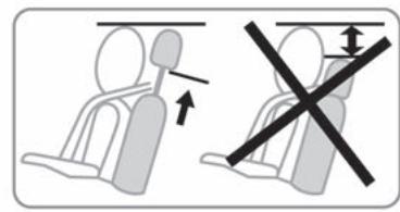RENAULT Scenic 4 (2016-2020) - Position de rangement 2 de l'appui-tete - 1