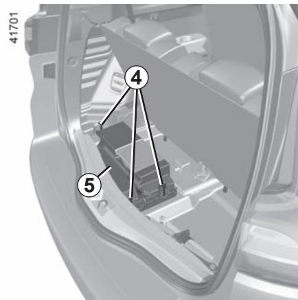 RENAULT Scenic 4 (2016-2020) - Pour remetre la roue de secours C - 2