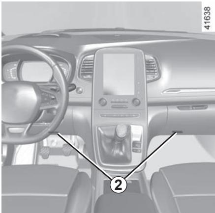 RENAULT Scenic 4 (2016-2020) - ÉCLAIRAGE INTÉRIEUR : remplacement des lampes (2/3) - 1