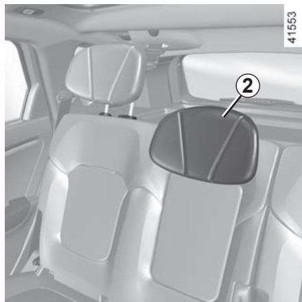 RENAULT Scenic 4 (2016-2020) - Pour remettre l'appui-tete - 1