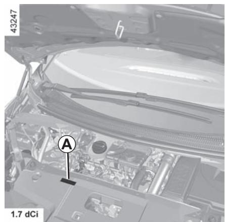 RENAULT Scenic 4 (2016-2020) - PLAQUES D'IDENTIFICATION MOTEUR (2/2) - 3