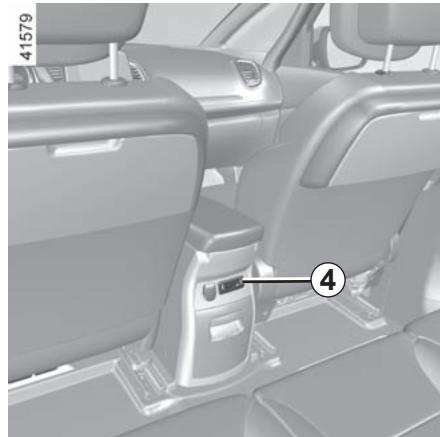 RENAULT Scenic 4 (2016-2020) - Pour rabattre le dossier (position plancher plat) - 2
